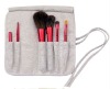 Wholesale 6Pcs Red Handle Fashion Travel Cosmetic Brush Set