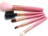 Wholesale pink mini brush set