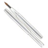 Wholesale silver retractable lip brush
