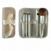 Wholesale Travel size 5pcs gift cosmetic brush set