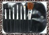 Wholesale 7pcs cosmetic brush set