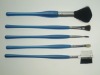 Wholesale 5 pcs Makeup Brush Set ,ideal for travelling,gift ,promotional use
