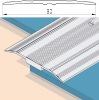 Wholesale Cover strip Extra Wide-Flooring Accessories,Flooring profile