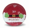 Wholesale ceramic christmas plate with new design