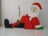 Wholesale Arts decoration craft decorative wood christmas name card holder