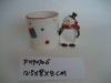 Wholesale ceramic christmas decoration plate