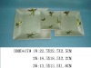 Wholesale pottery christmas plate(square)