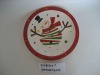 Wholesale ceramic christmas decoration plate