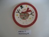 Wholesale ceramic christmas decoration plate