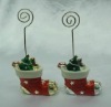 Wholesale Magnet Name Card Holder Resin Christmas Item