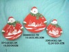 Wholesale ceramic christmas plate (Santa Claus)