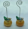 Wholesale Magnet Name Card Holder Resin Christmas Item