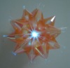 changeing color fiber optic decorative flower for holiday supply