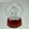 Wholesale christmas ball with LED light and music