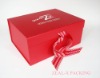 folding Christmas hamper with ribbon