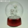 Wholesale christmas ball with LED light and music