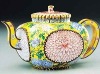Decorative christmas teapot