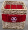 Wholesale natural rush christmas boxes