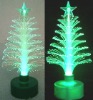 Wholesale fiber optic spiral led christmas tree