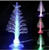 USB fiber christmas tree gift with light