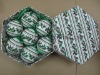 Wholesale single-deck gift box,contain 7pcs,with Christmas flower pattern