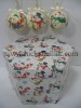 Wholesale double-deck gift box,contain 14pcs,with snowman pattern