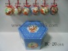 Wholesale double-deck gift box,contain 14pcs,with santa pattern