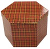 double-deck gift box,contain 14pcs,with grid pattern