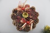 Holiday decoration candleholder
