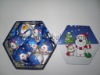 double-deck gift box,contain 14pcs,with bear pattern