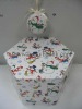 Wholesale double-deck gift box,contain 14pcs,with snowman pattern