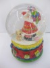 Wholesale Resin Christmas Snow Globe,Resin Santa Claus Snow Ball