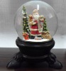 Wholesale Santa send present christmas snow globe