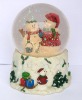 Wholesale Resin christmas music box /water globe /snow globe