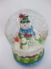 Wholesale Polyresin Christmas Water Ball,Polyresin Santa Claus Snow Globe