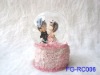 Wholesale LED water globe ,resin crafts