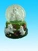 Wholesale christmas polyresin snow globe