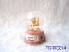 Wholesale LED water globe ,resin crafts
