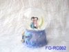 Wholesale LED water globe ,resin crafts