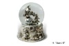 Wholesale Christmas resin waterball deco