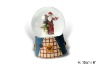 Wholesale Christmas man& snowman polyresin waterball deco