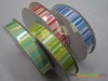 Wholesale 15mm colourful ombre wedding decorated satin ribbon