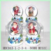 Wholesale 80MM Christmas gift snowman ball