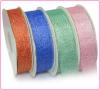 Wholesale Color gold & silver metallic ribbon