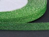 Wholesale Glittering Green Craft Favor Metallic Ribbon