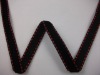 Wholesale black saddle velvet ribbon