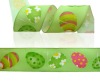Wholesale Organza Printed Ribbon, nylon ribbon, decorative ribbon, satin ribbon