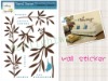 Wholesale Christmas Gift Pvc Living Room Sticker