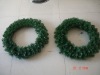Wholesale 60cm artificial outdoor decorative pvc Christmas wreath