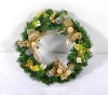 Wholesale 55cm artificial decorative Christmas flower wreath